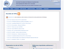 Tablet Screenshot of aful.org